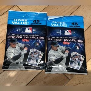 Topps 2018 MLB Sticker Collection Pack